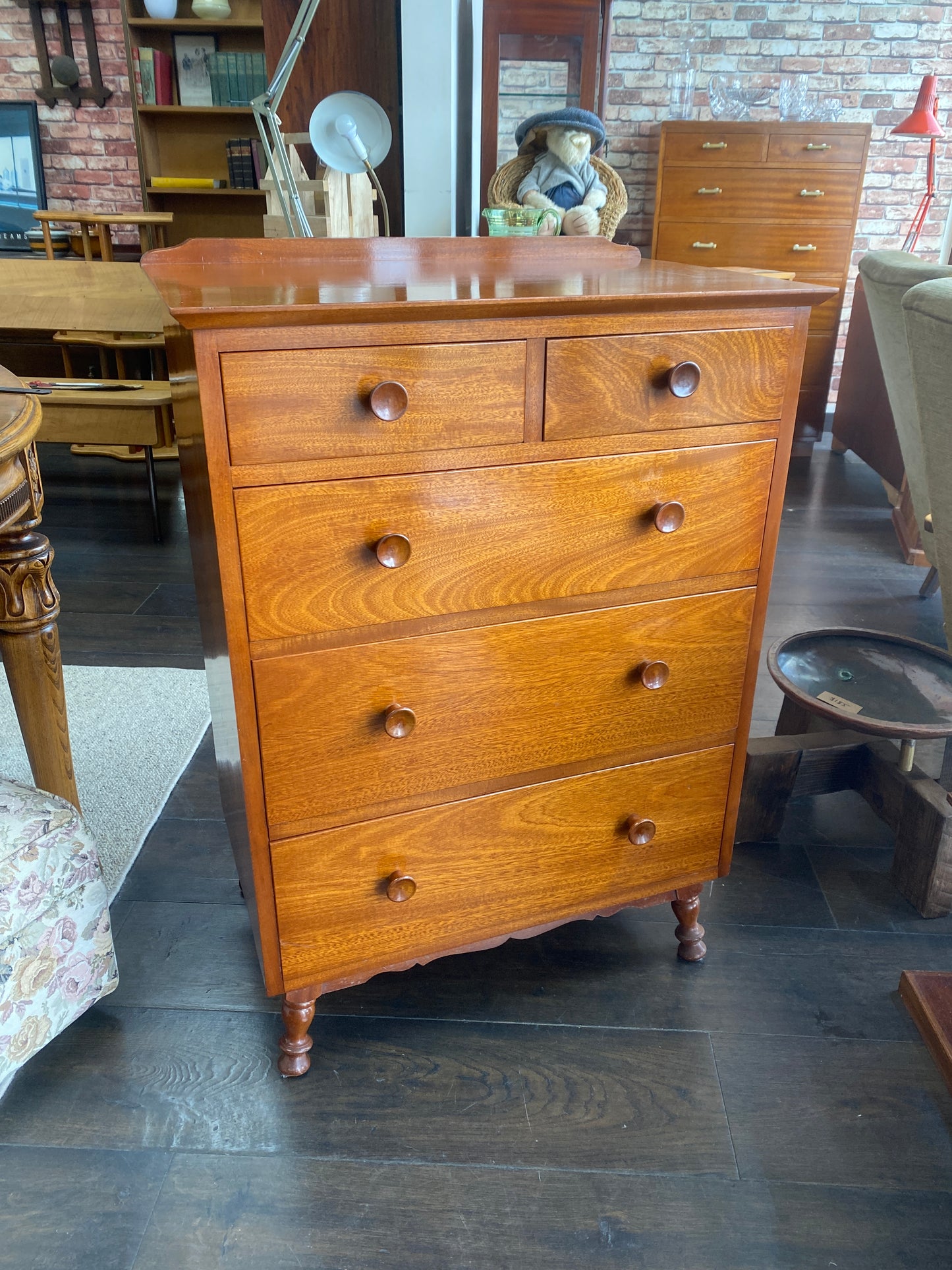Vintage Mahogany 'Robert Allen' Drawers