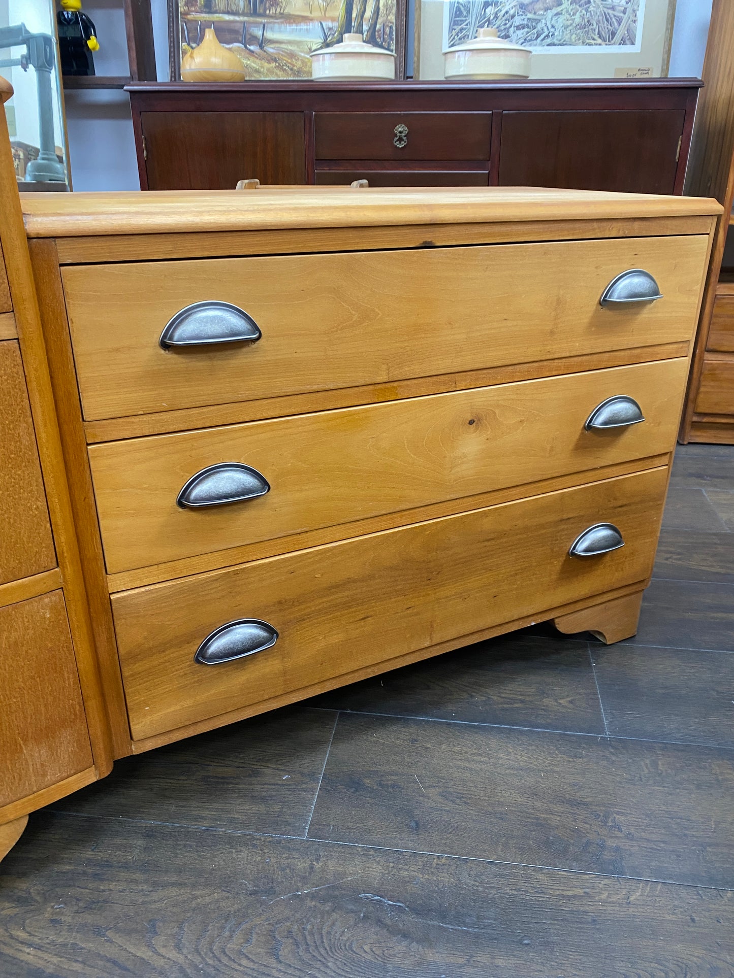 Vintage Mango Wood Drawers