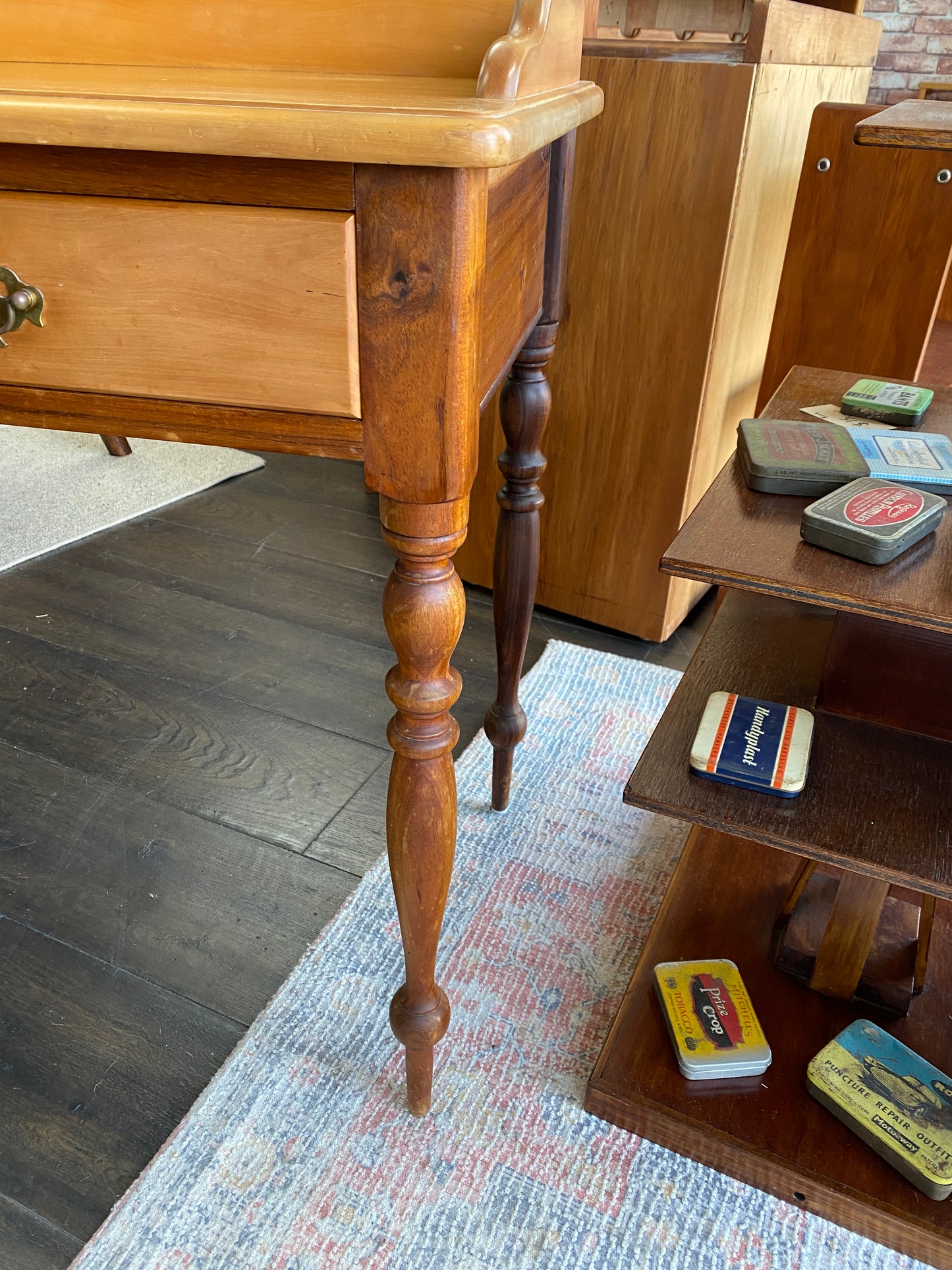 Vintage NZ Timber Hall Table