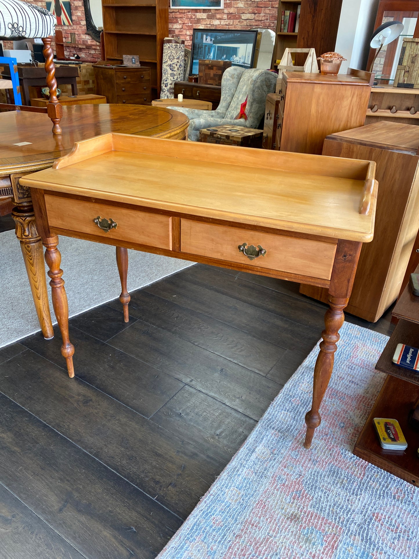 Vintage NZ Timber Hall Table