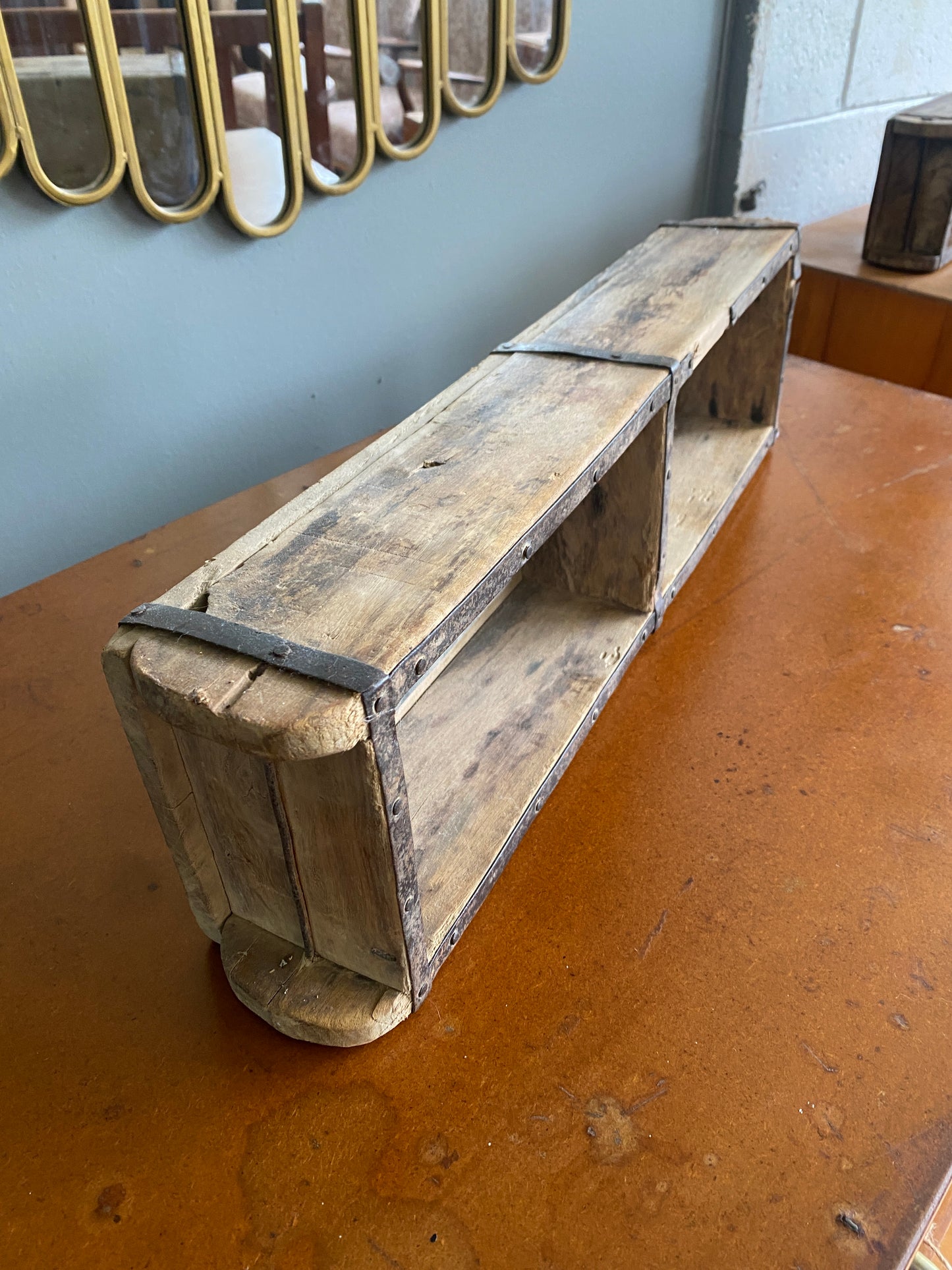 Vintage Original Indian Brick Double Mould