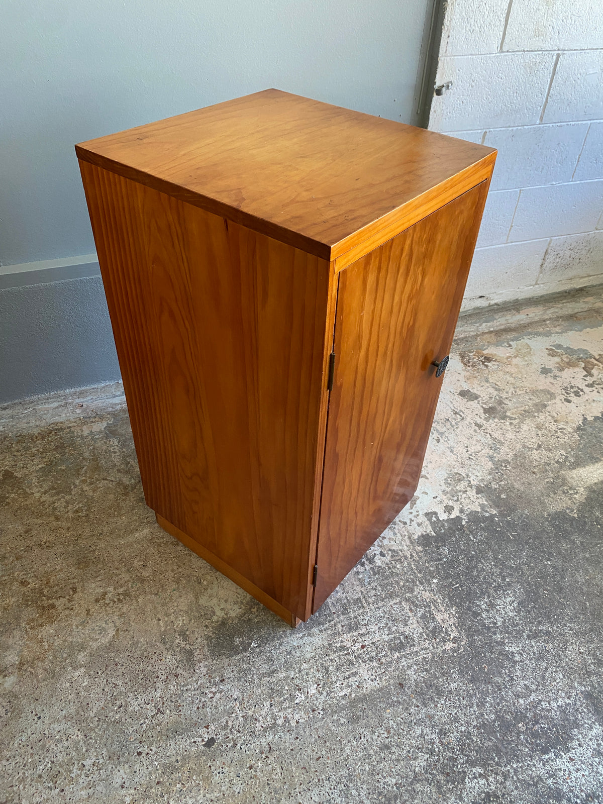 Vintage Pine Large Utility Cupboard