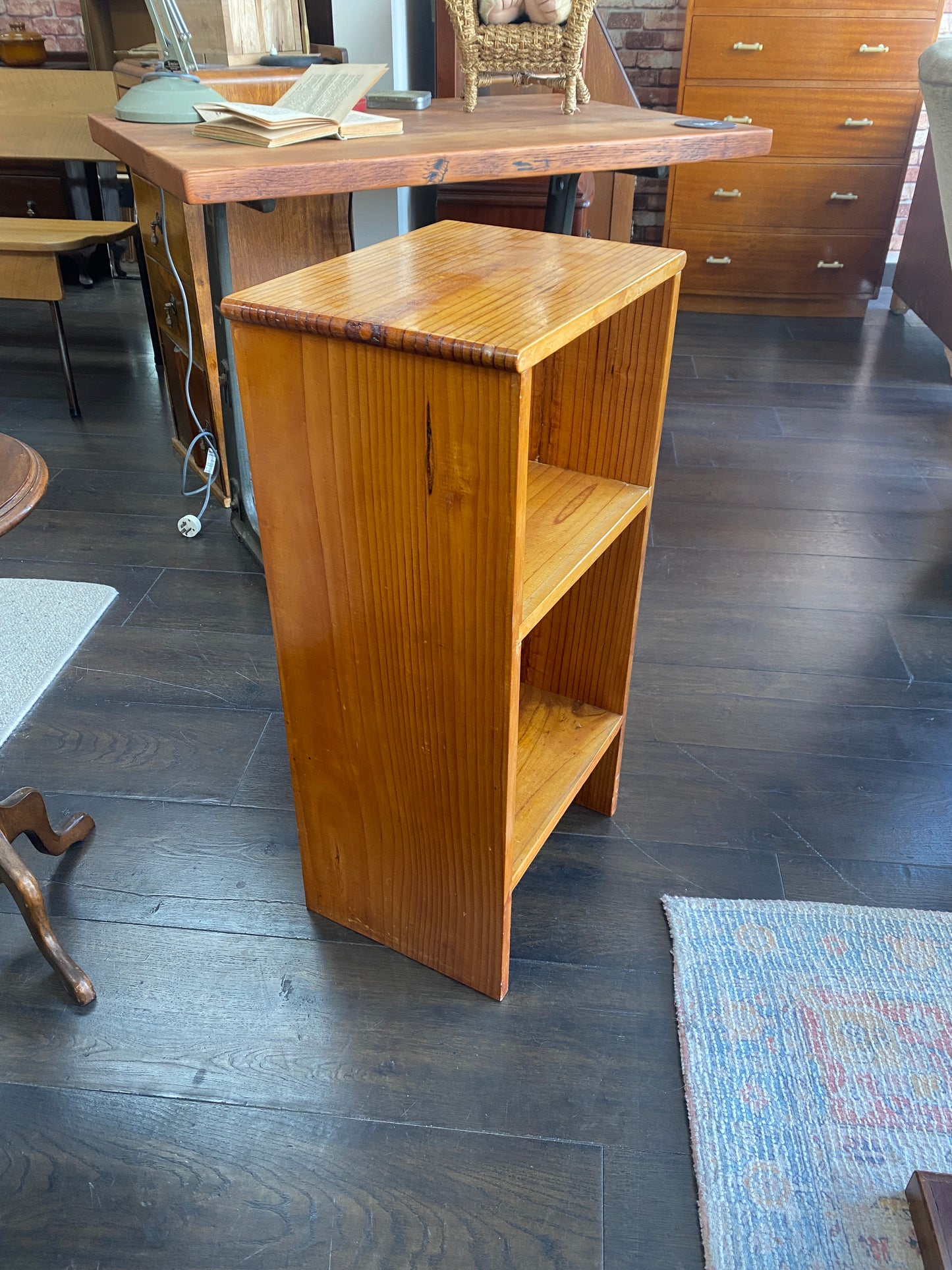 Vintage Pine Shelving/Plant Stand
