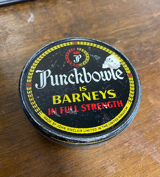 Vintage Punchbowle Tin