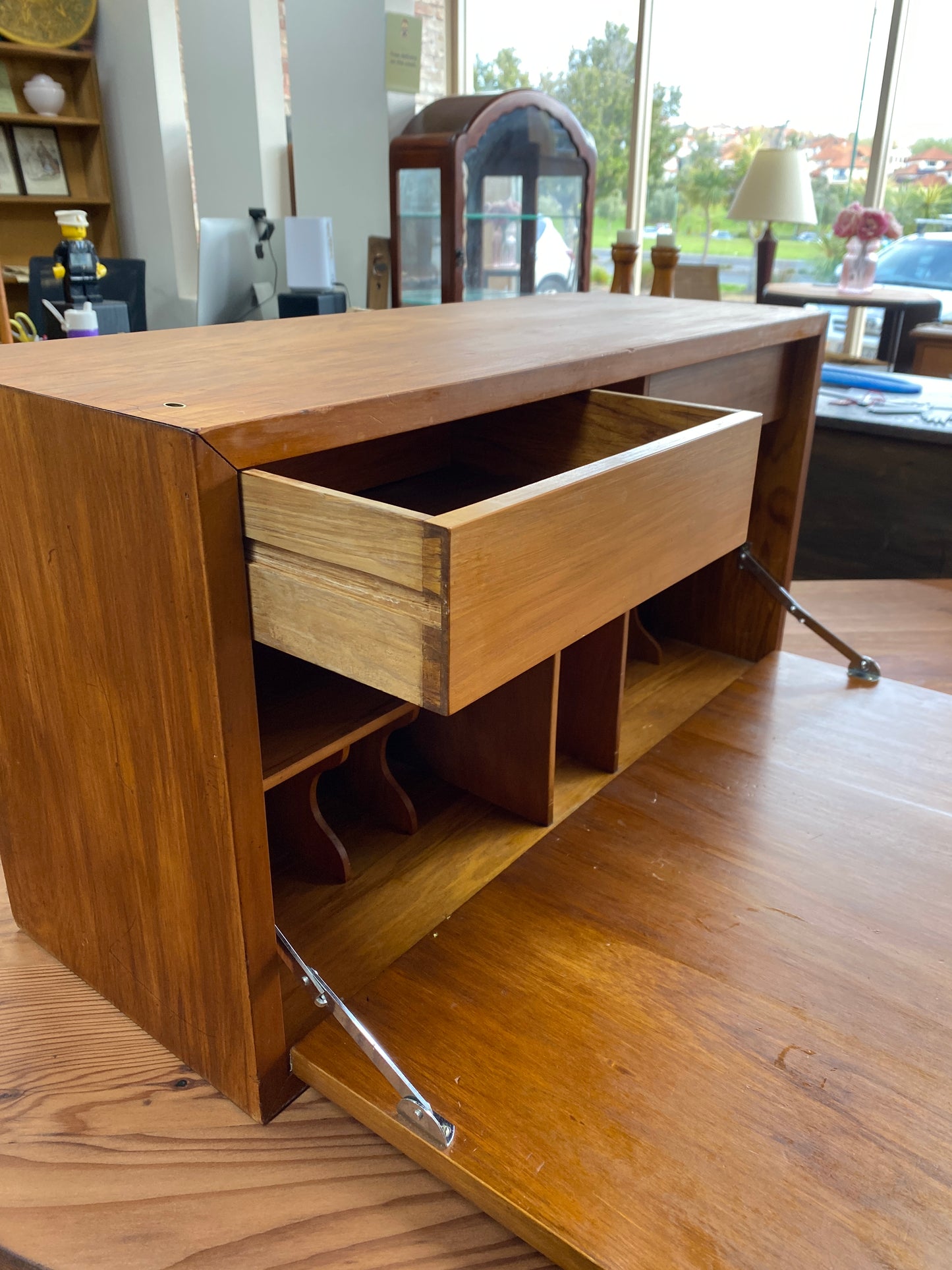 Vintage Rimu Lawyers/Clarks Stationery Cabinet