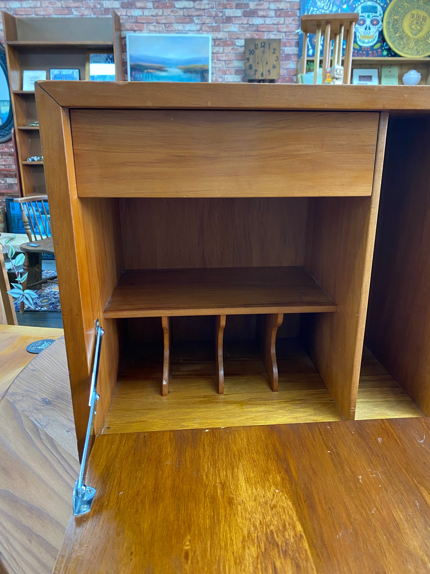 Vintage Rimu Lawyers/Clarks Stationery Cabinet