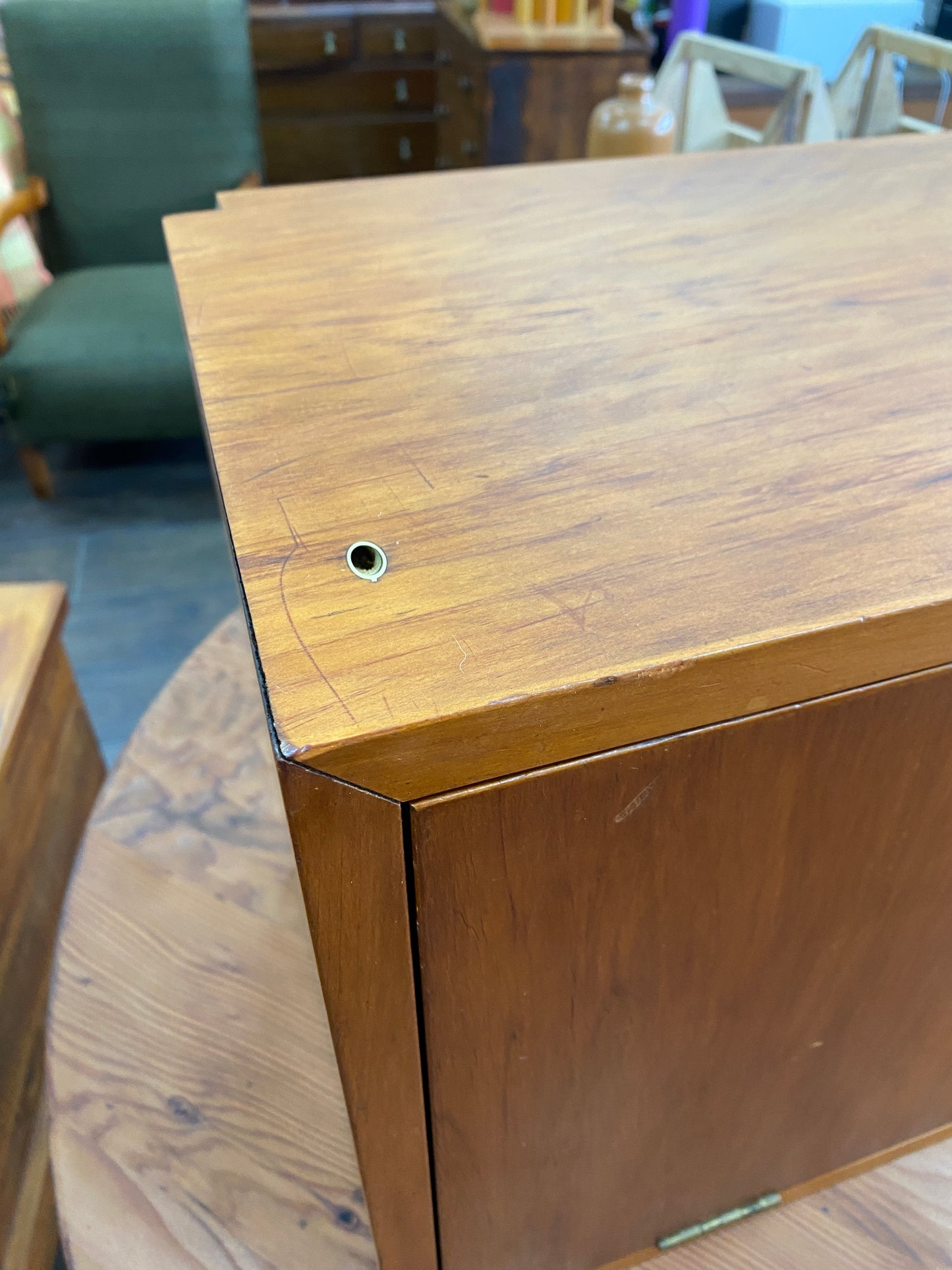 Vintage Rimu Lawyers/Clarks Stationery Cabinet