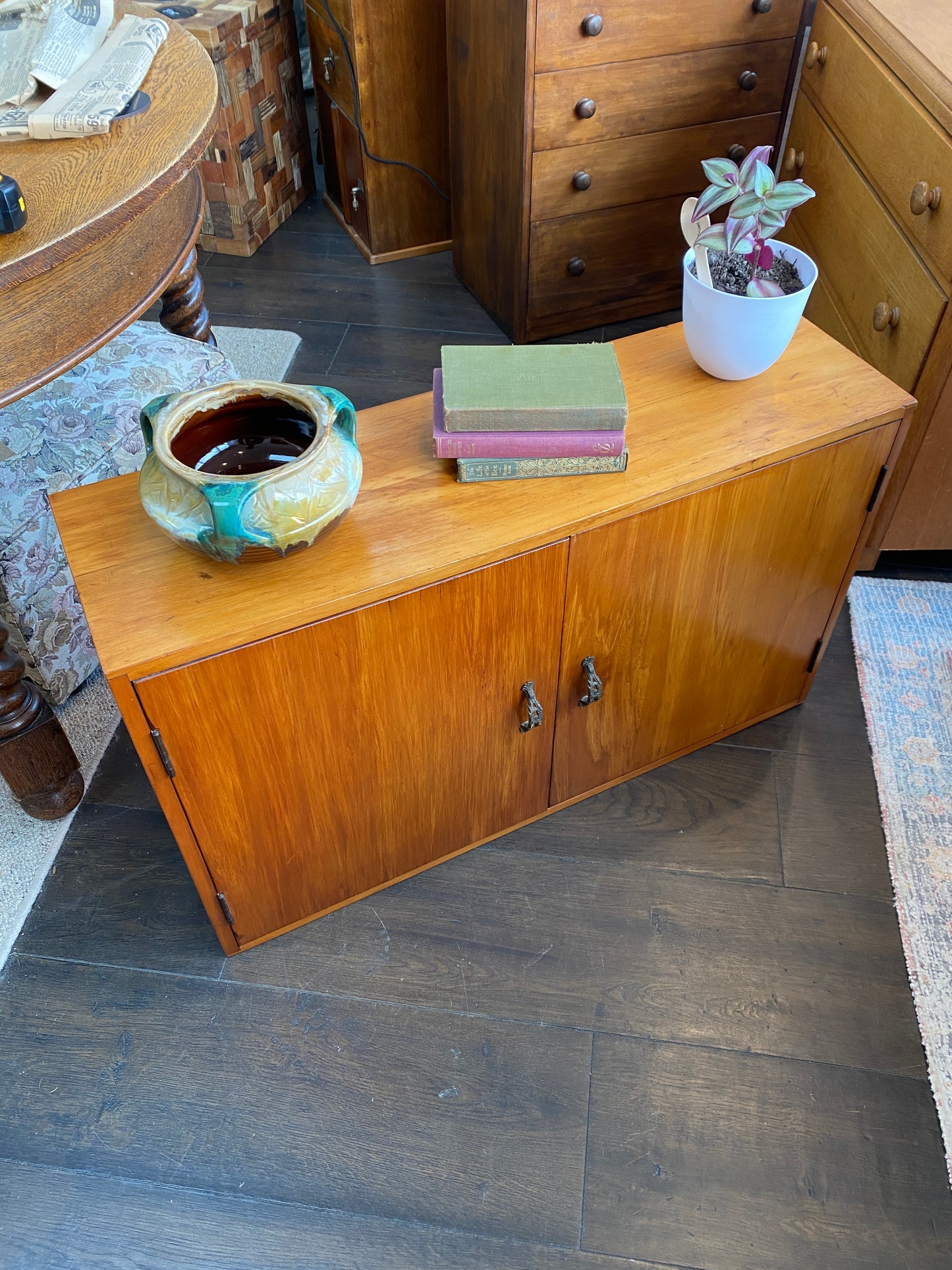 Vintage Rimu Storage/Bookcase
