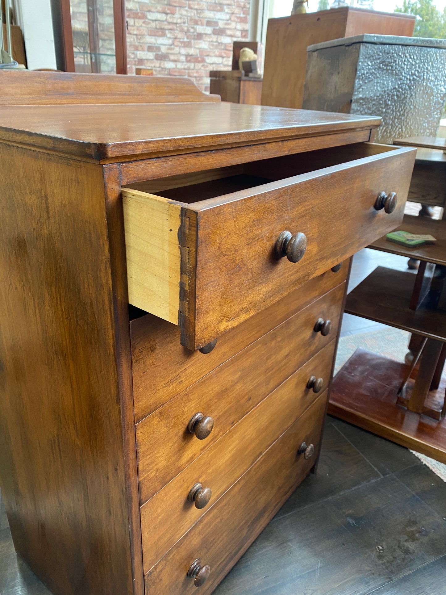 Vintage Rustic Rimu Drawers