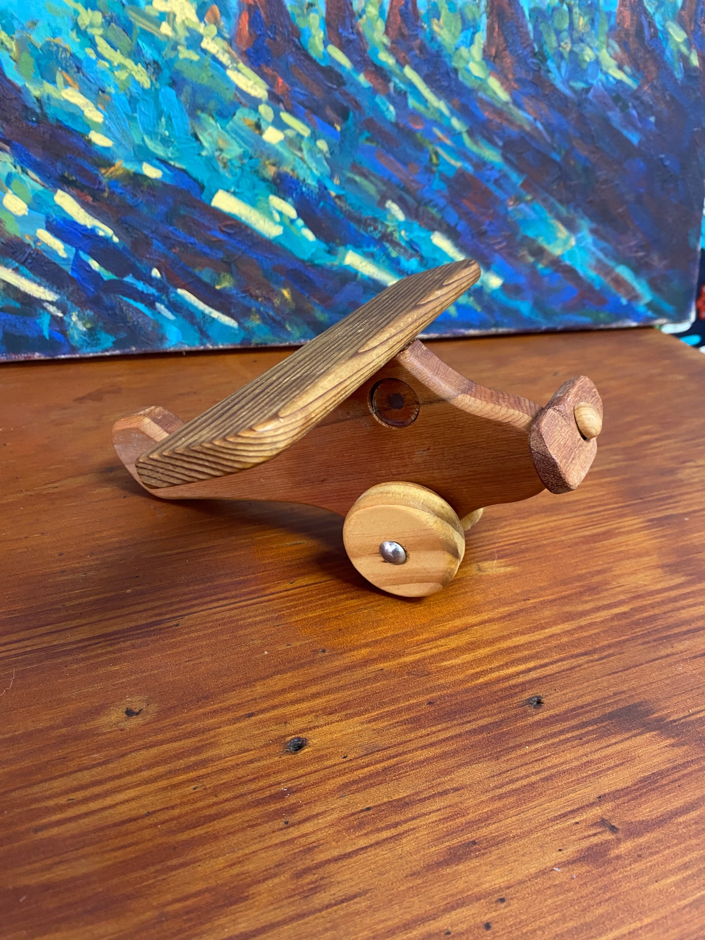 Vintage Scratch Built Wooden Plane