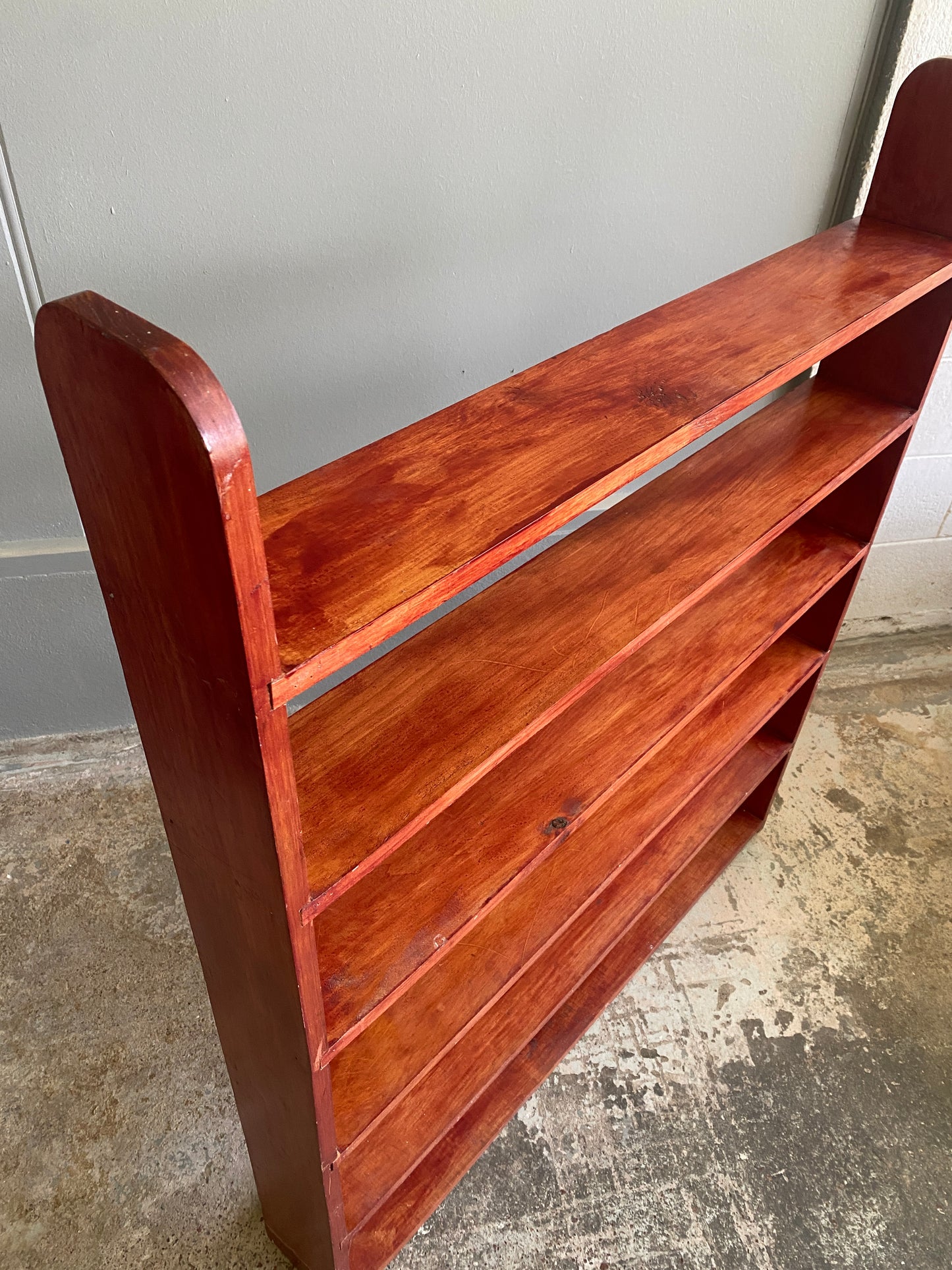 Vintage Scratchbuilt Bookcase
