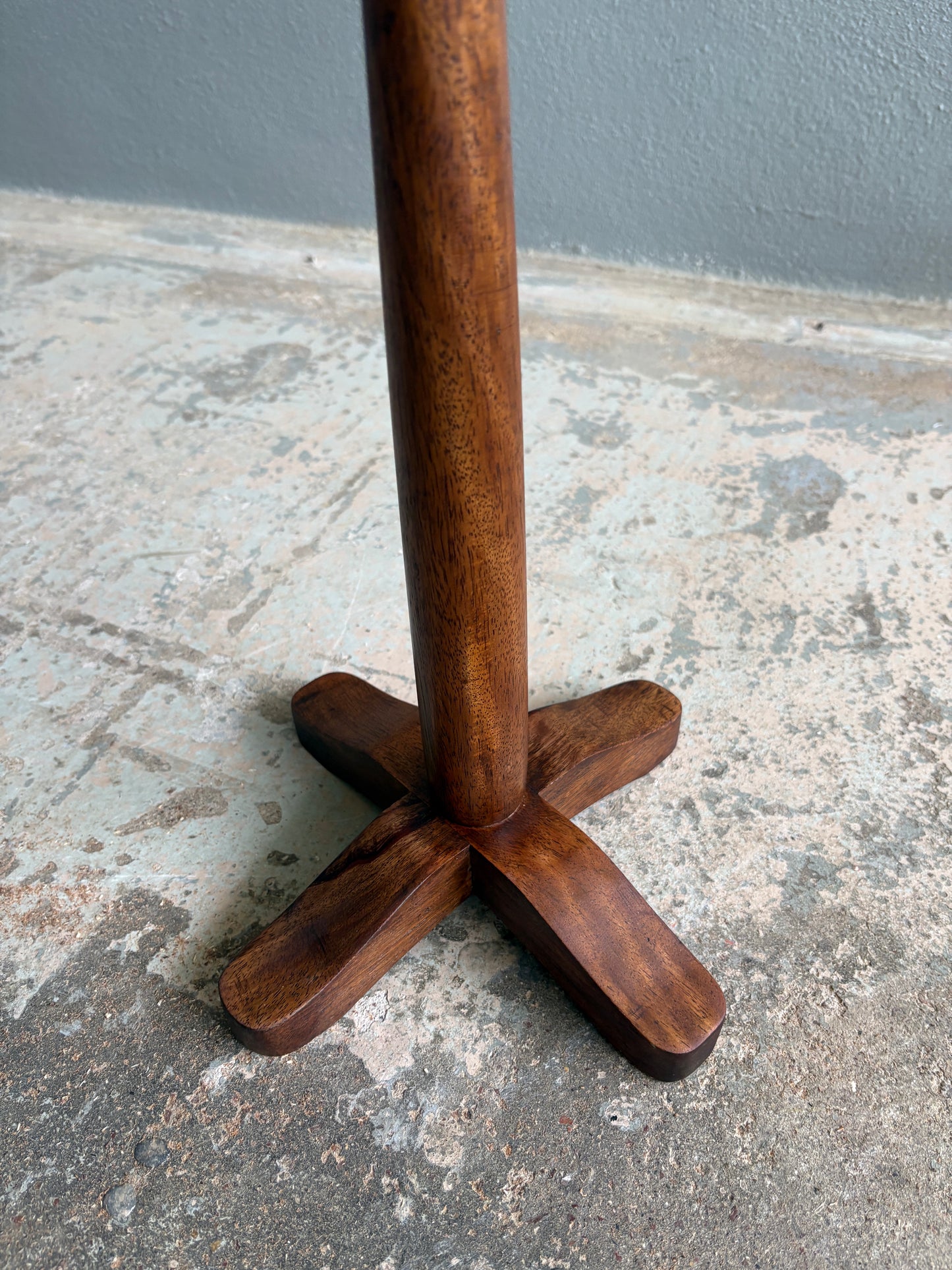 Vintage Small Teak Plant Stand