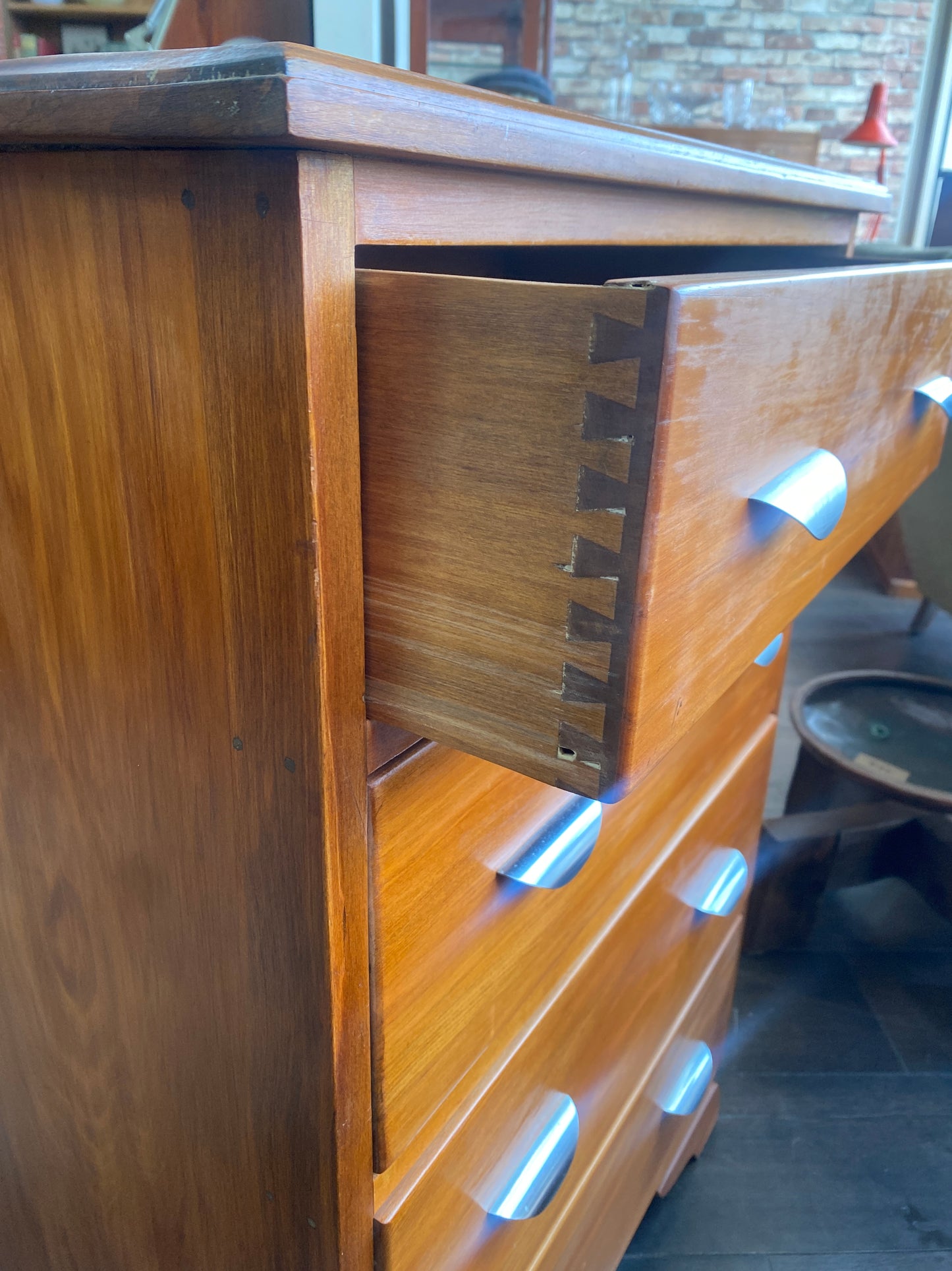 Vintage Solid Heart Rimu Drawers