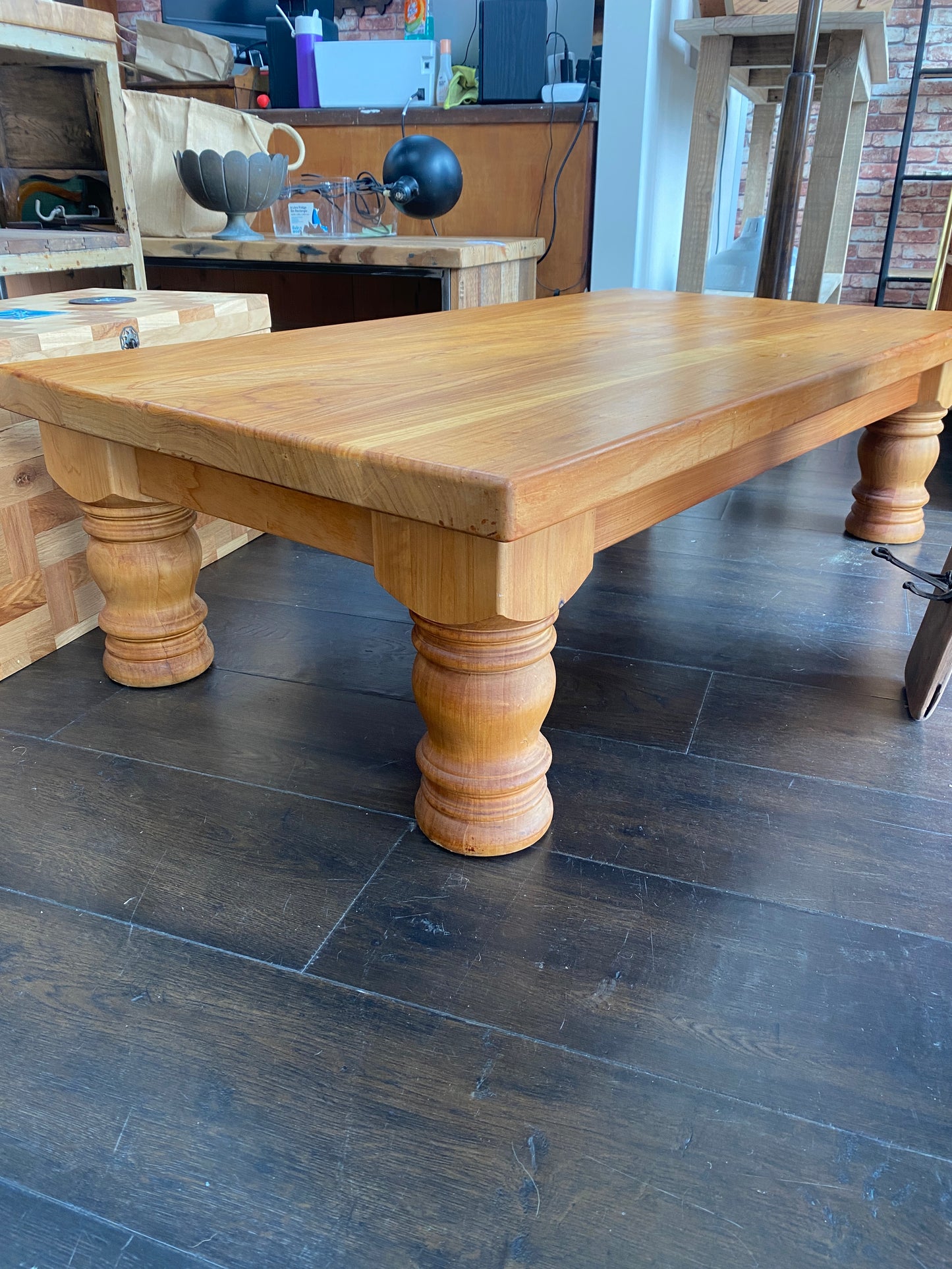 Vintage Solid Kauri Coffee Table