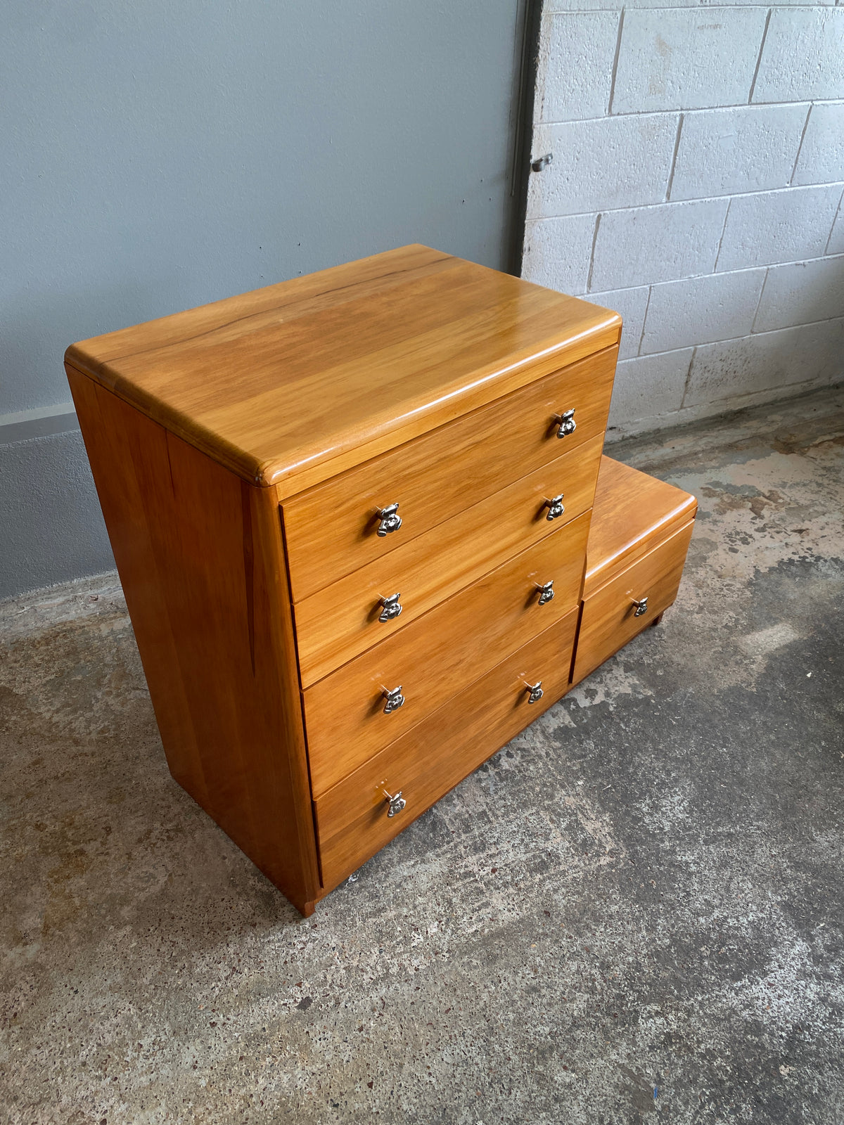 Vintage Solid Rimu Nursery Drawers