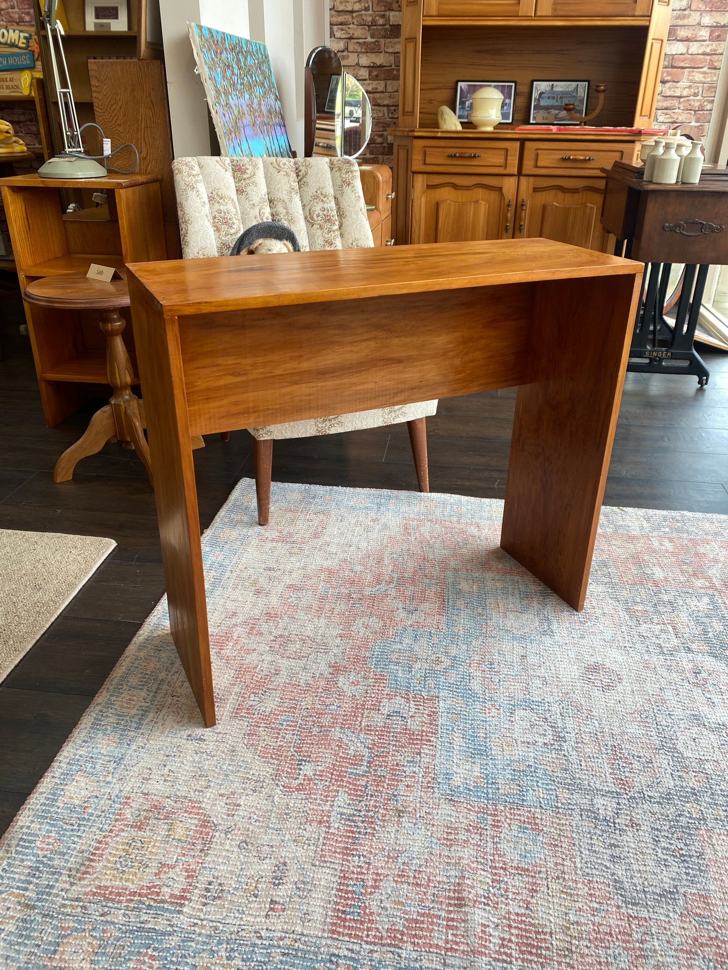 Vintage Solid Rimu Side/Hall Table