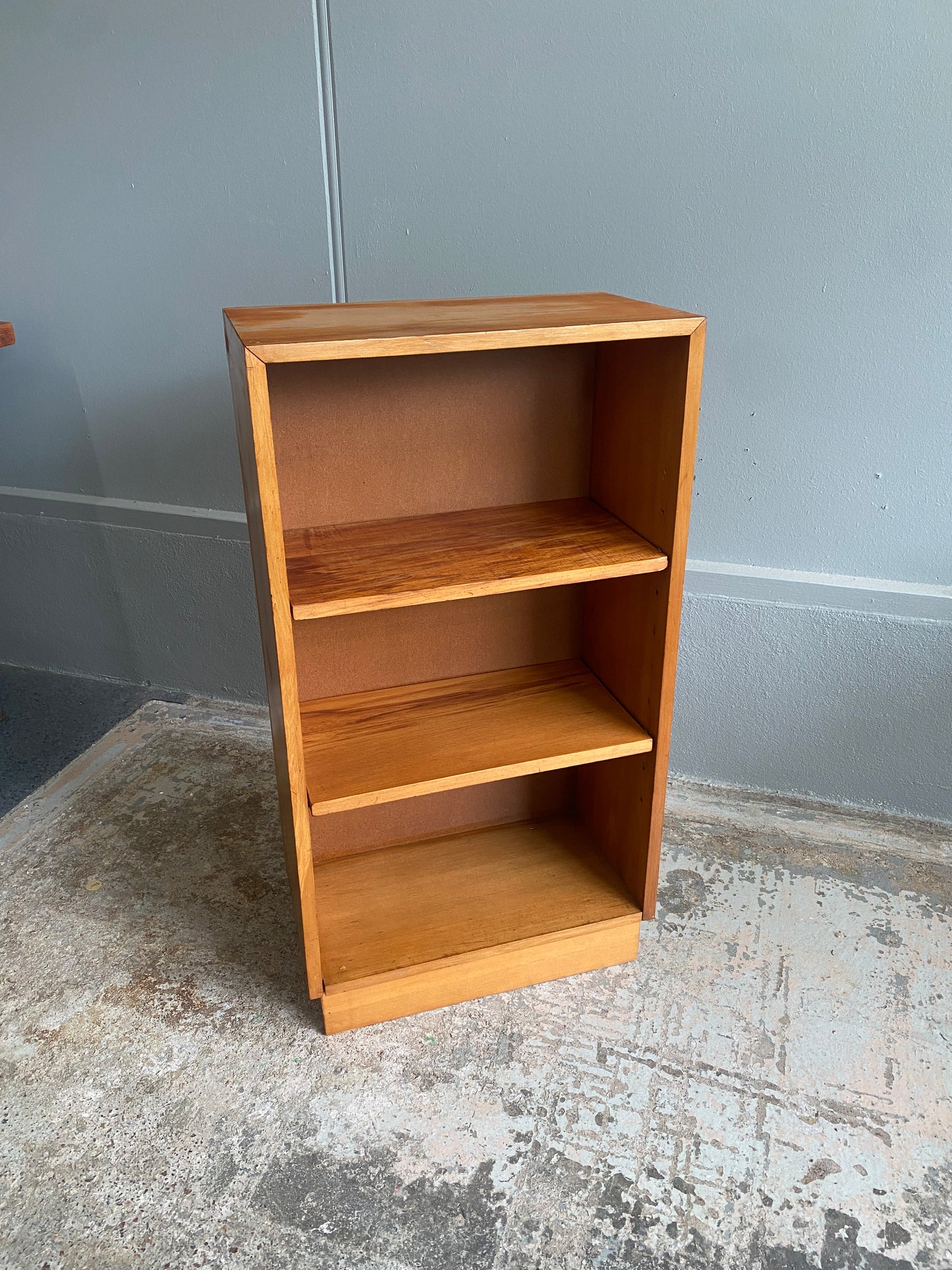 Vintage Solid Rimu Small Bookcase