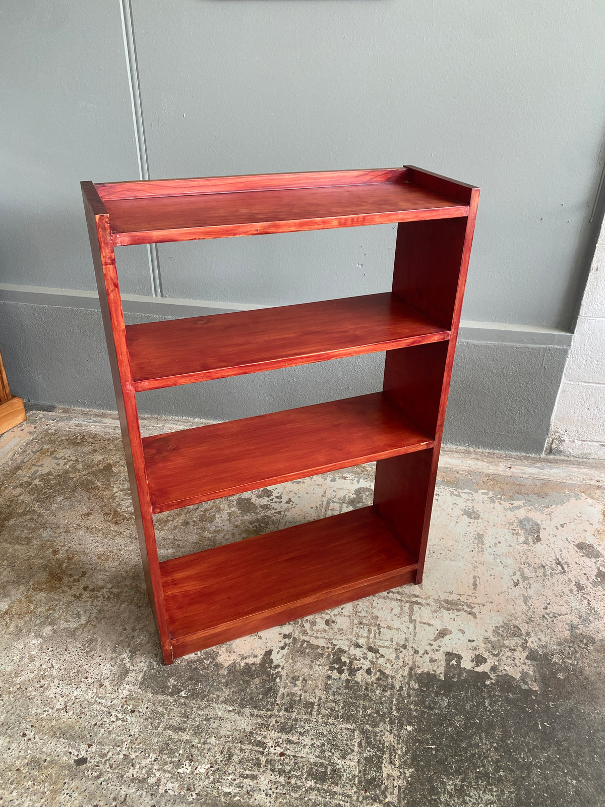 Vintage Stained Bookcase