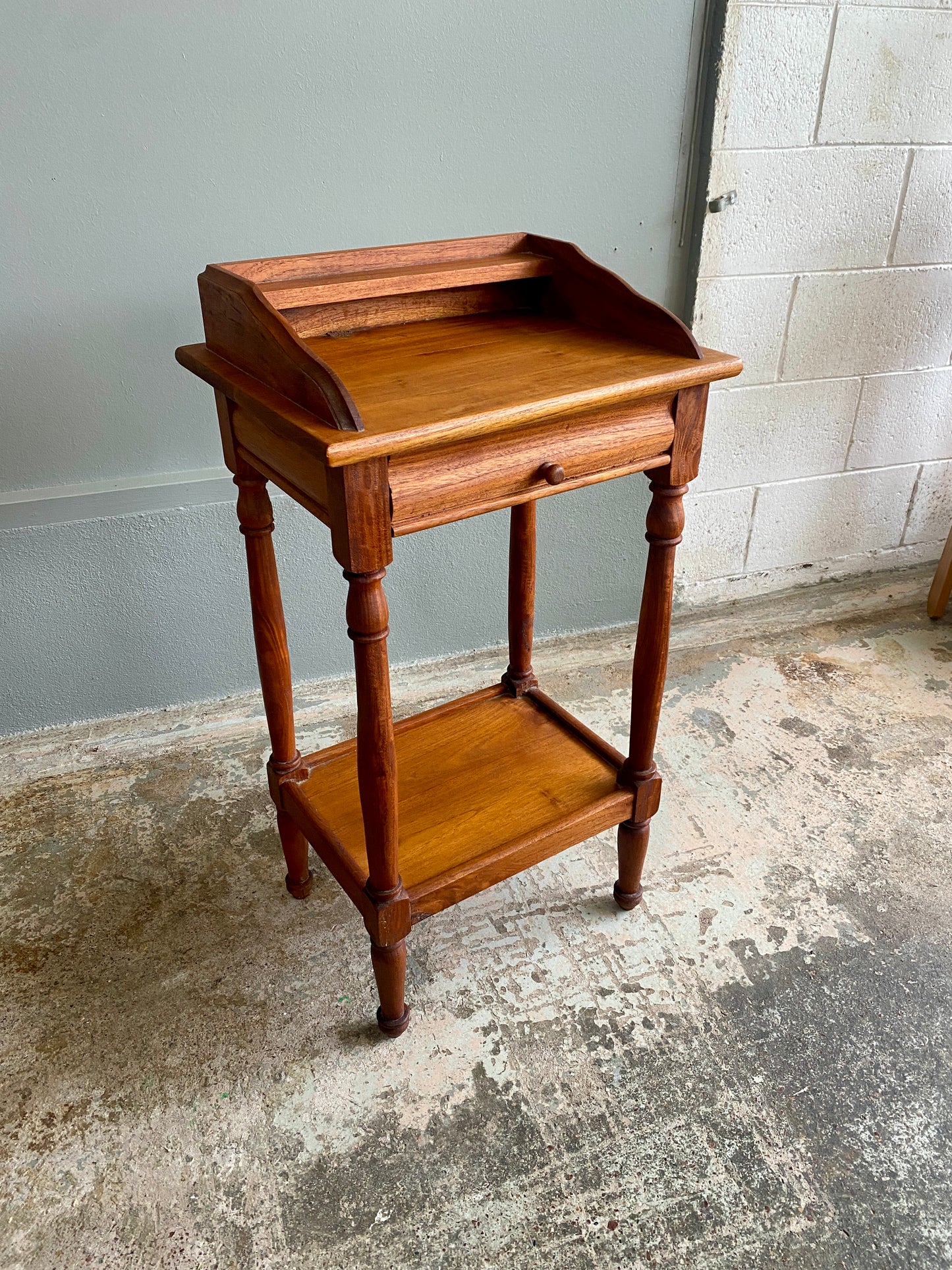 Vintage Teak Hall Table