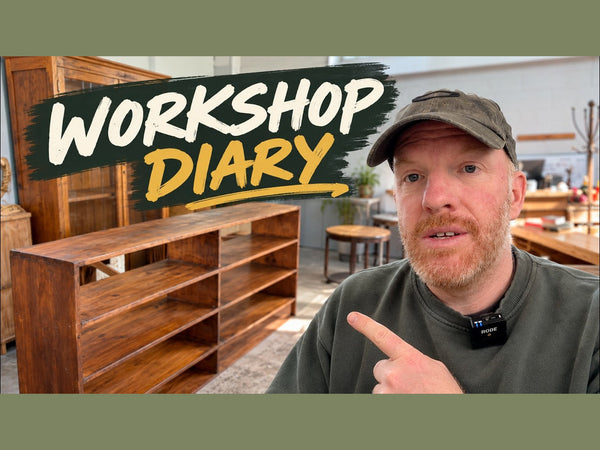 Workshop Diary: Art Deco Restoration, a Custom Bookshelf & an Auction Night Gamble
