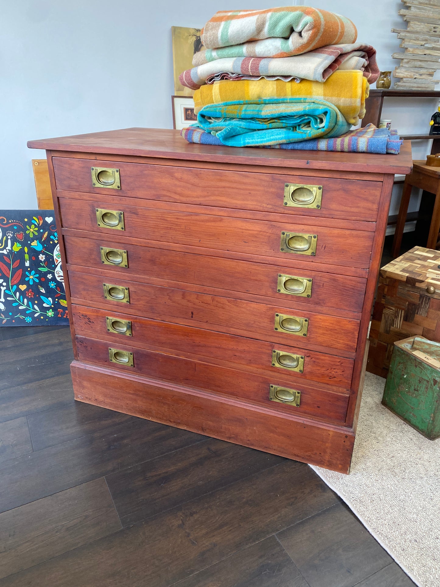 1900s Solid Kauri Drawers