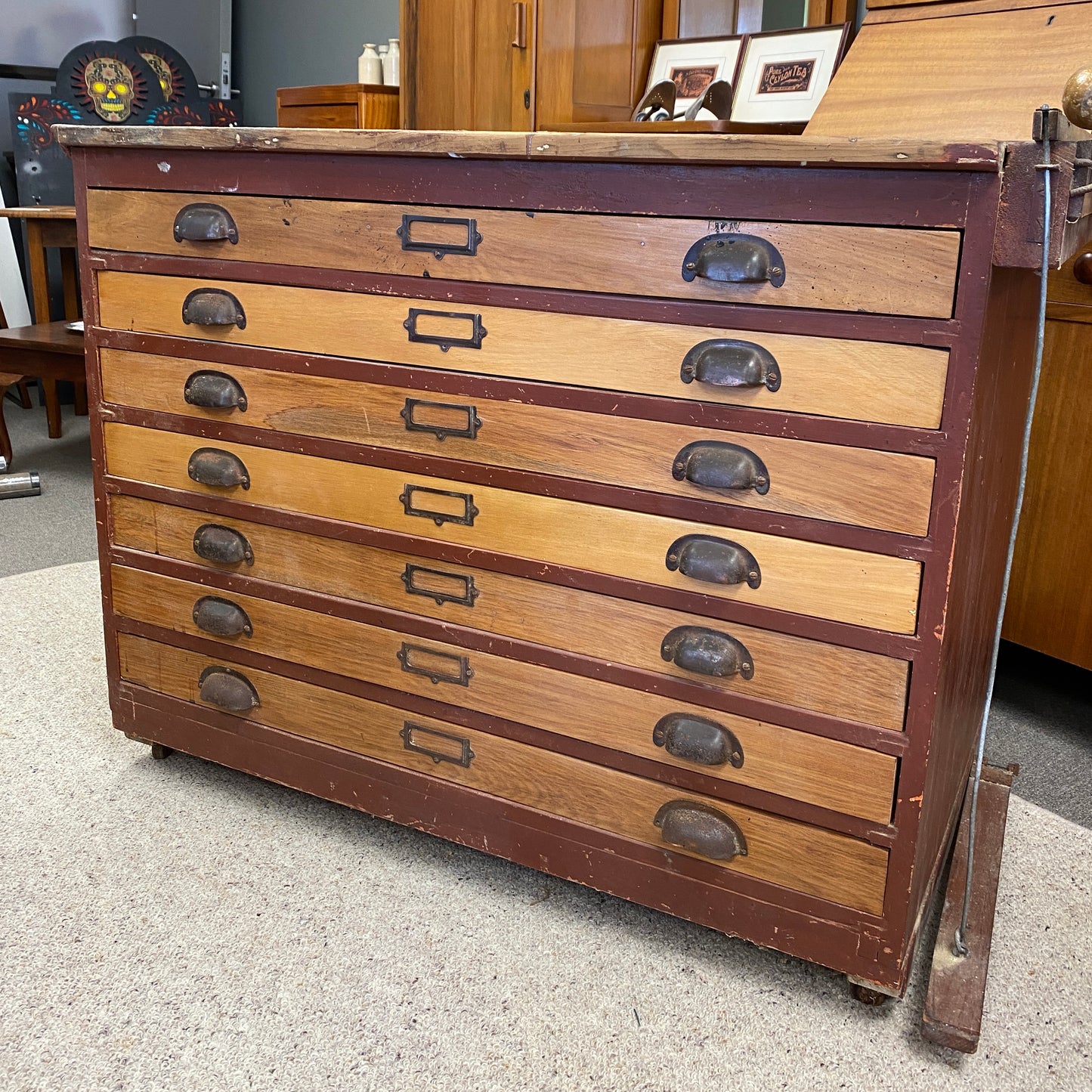 1950s Draftsman's Planner Drawers