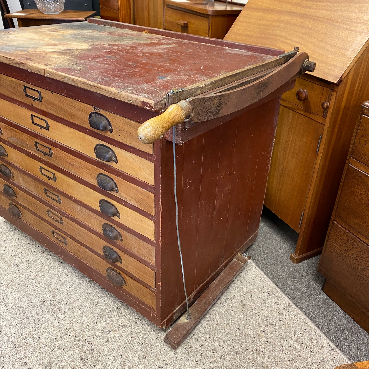 1950s Draftsman's Planner Drawers