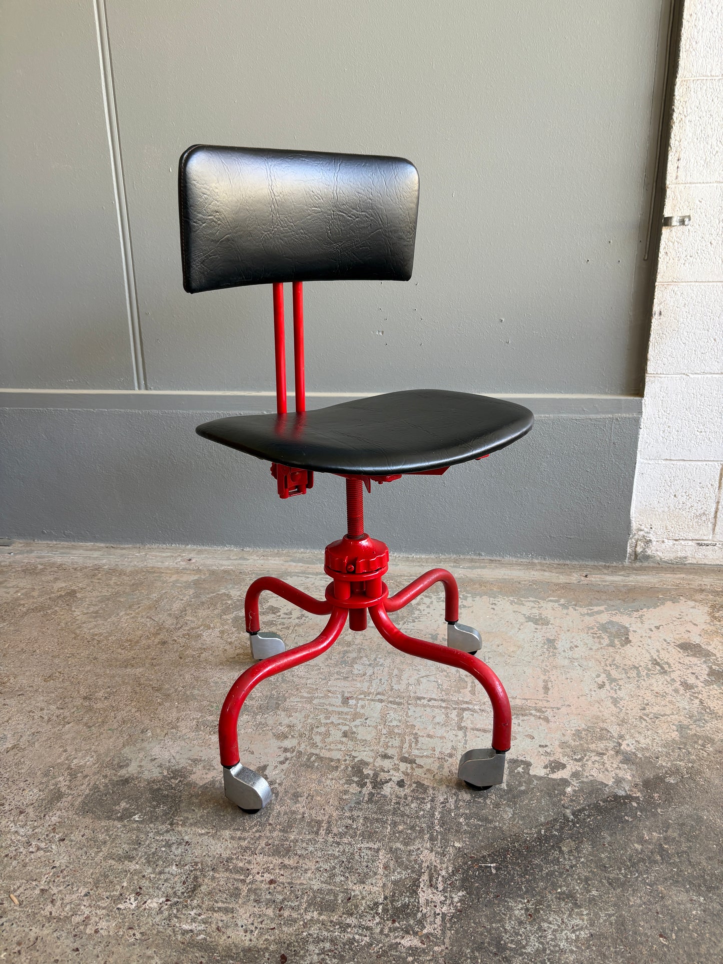 1950s Industrial Machinists Drafting Chair