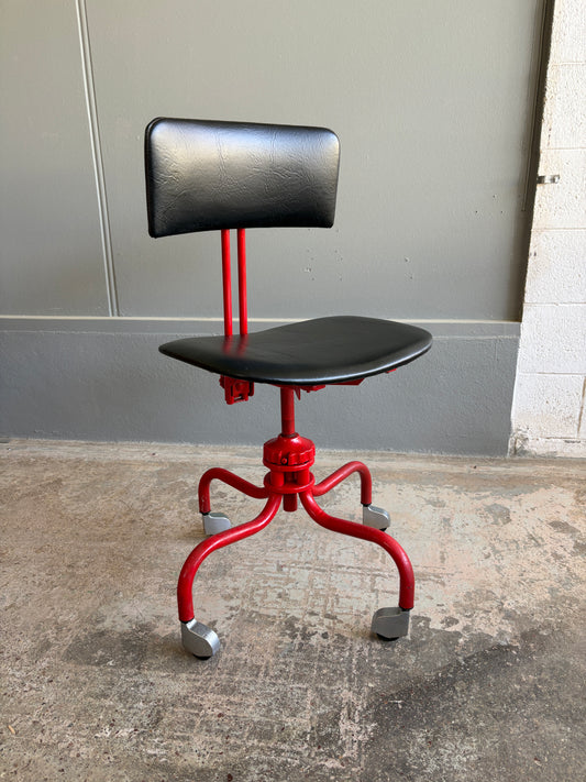 1950s Industrial Machinists Drafting Chair