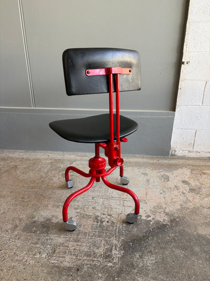 1950s Industrial Machinists Drafting Chair