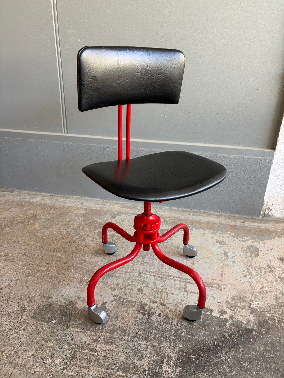 1950s Industrial Machinists Drafting Chair
