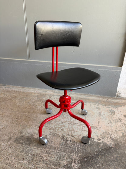 1950s Industrial Machinists Drafting Chair
