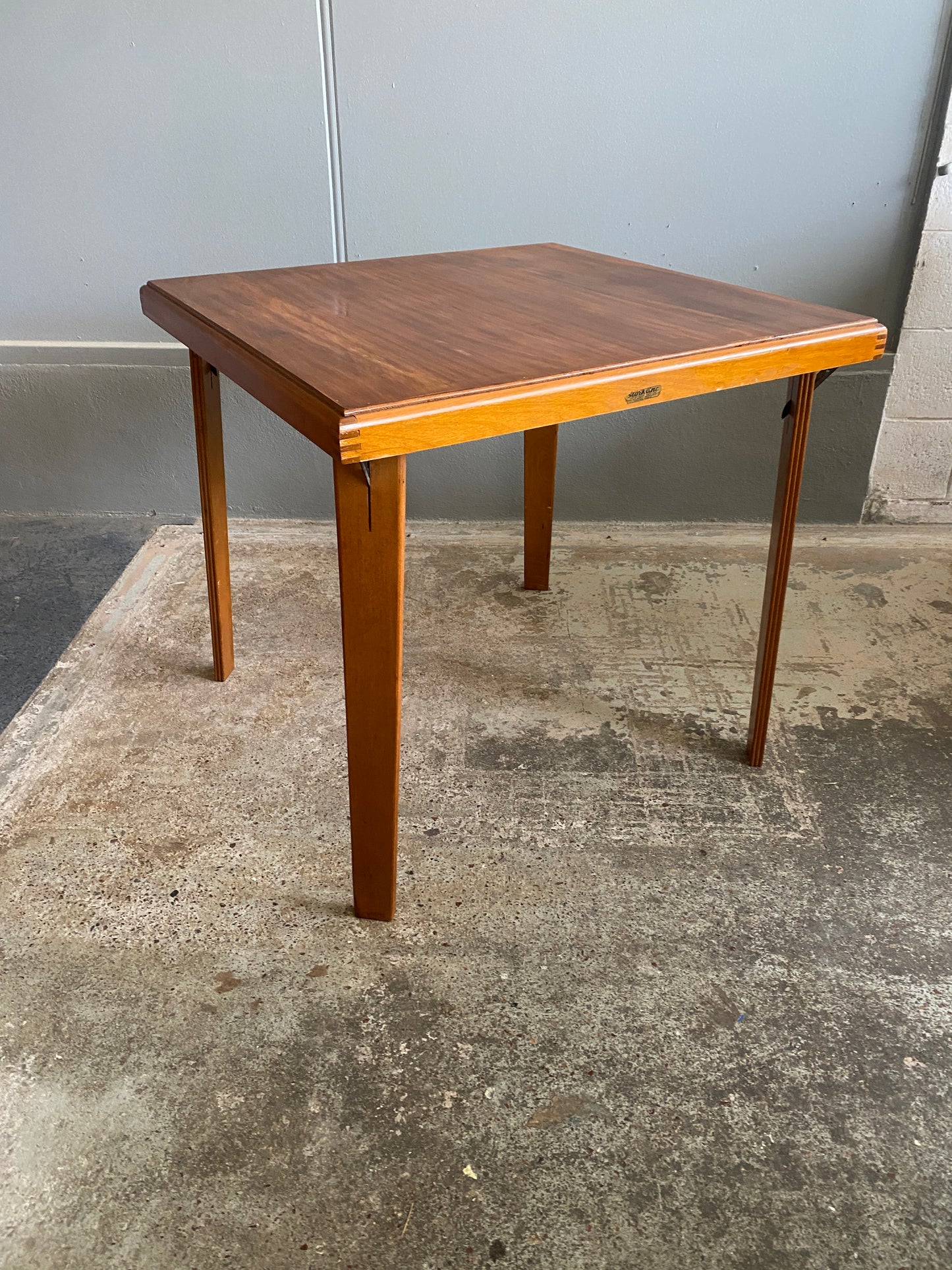 1950s Storkline Folding Dining Table by Bruce Watt Ltd