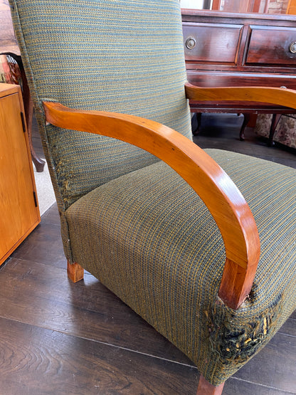 1950s Club/Lounge Chair w Rimu Frame