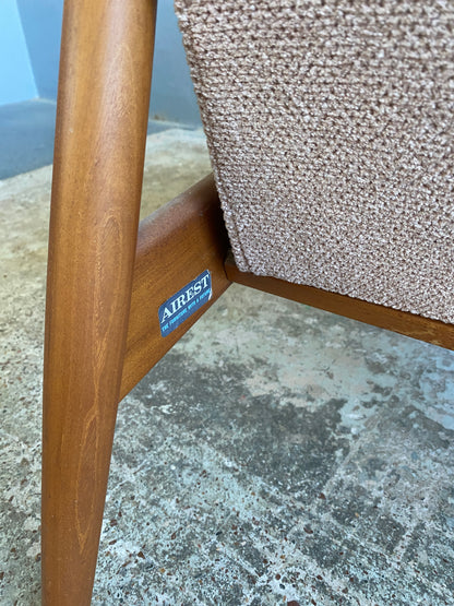 1960s Mid Century Modern AIREST 'Paddle' Arm Chair