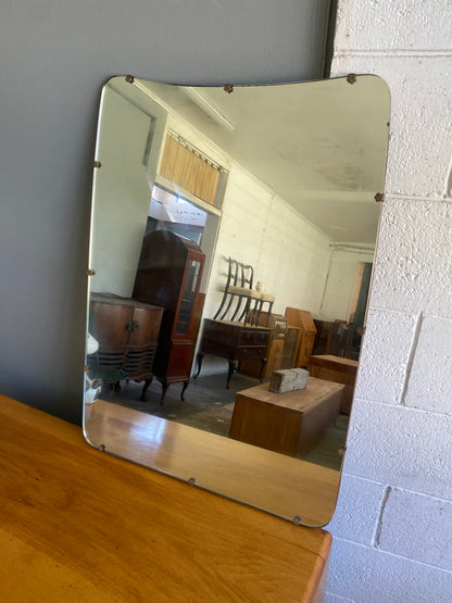 1960s Mirror with Clamshell Clasps