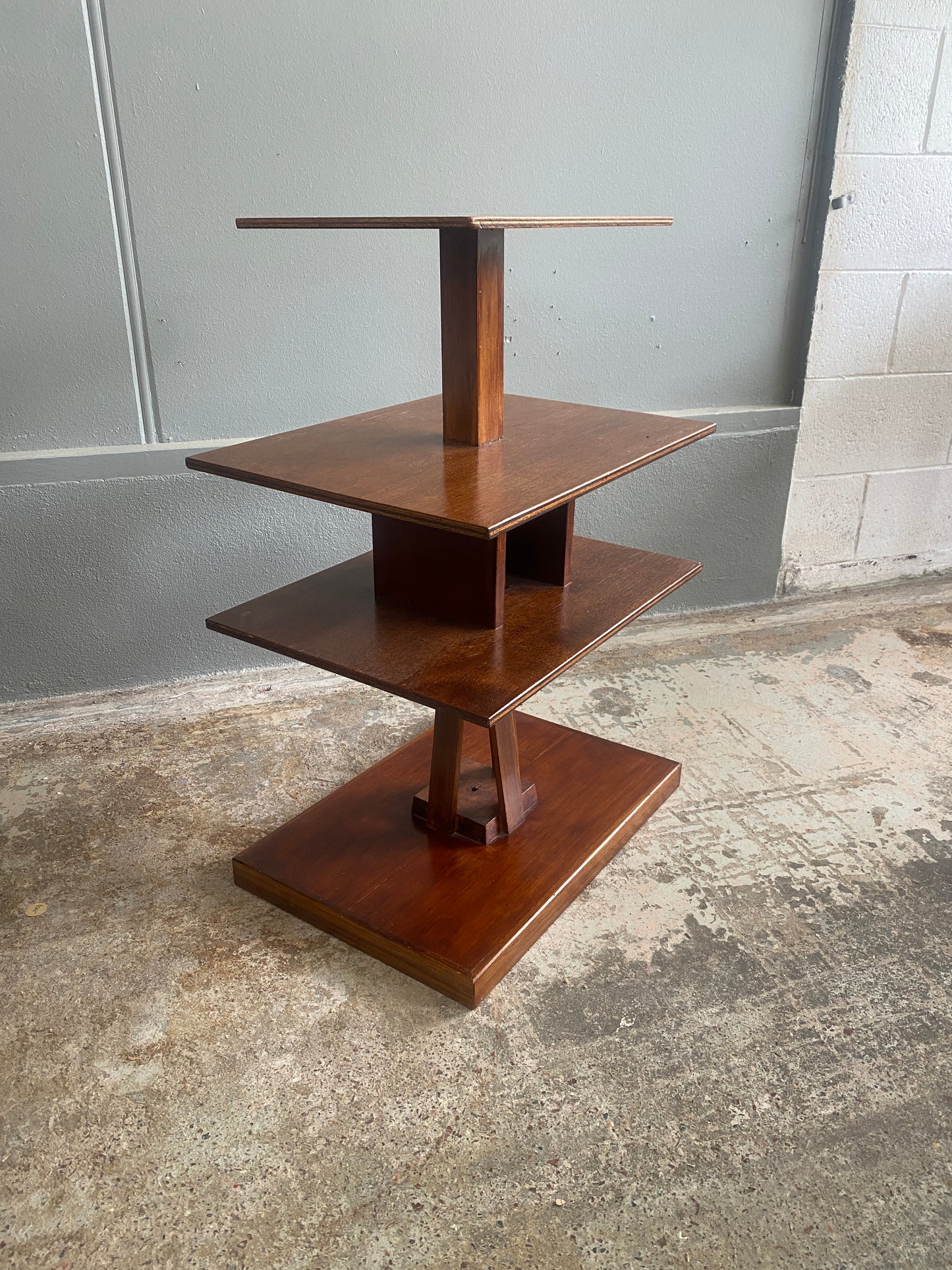 1960s Scratch Built Book/Display Unit