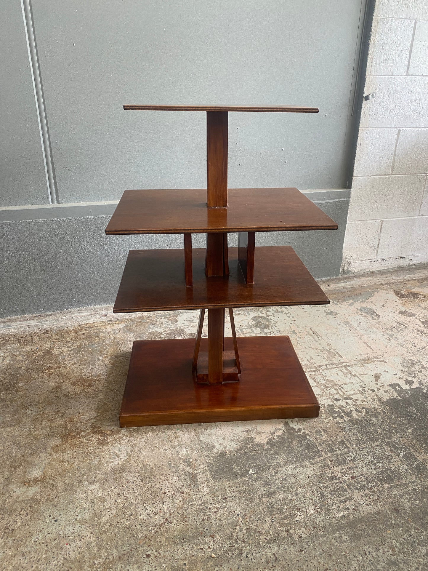 1960s Scratch Built Book/Display Unit