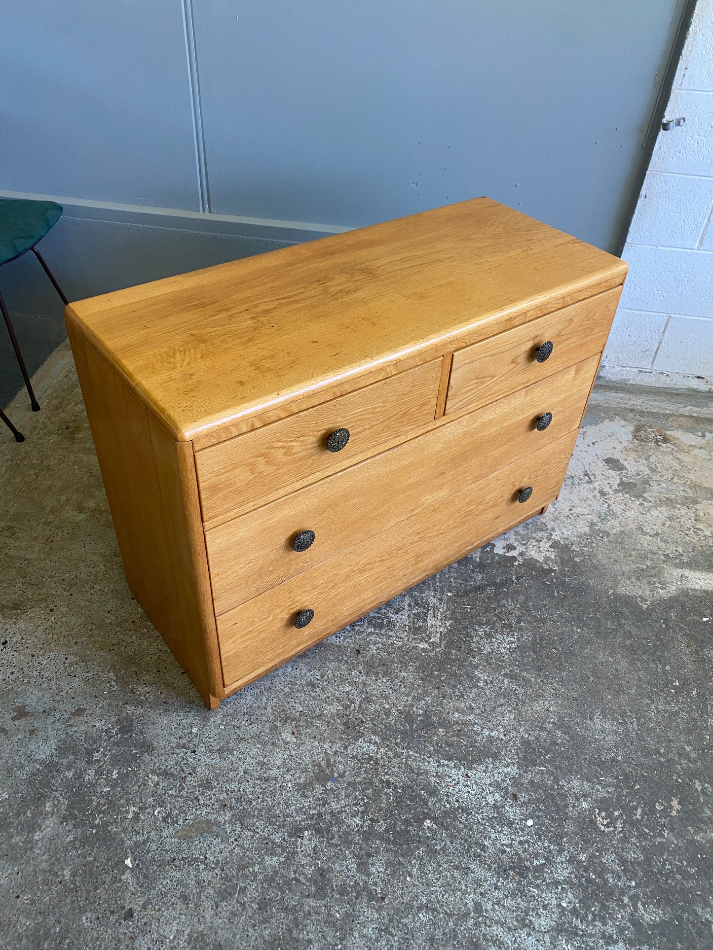 1960s Solid Light Oak Drawers