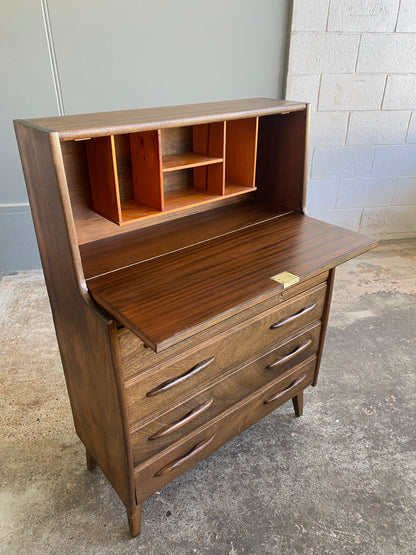 1960s Teak Bureau by Jentique Furniture (UK)