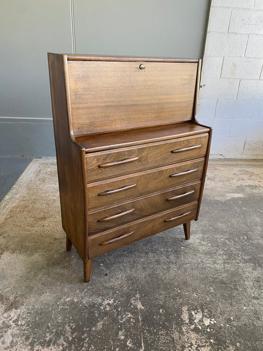 1960s Teak Bureau by Jentique Furniture (UK)