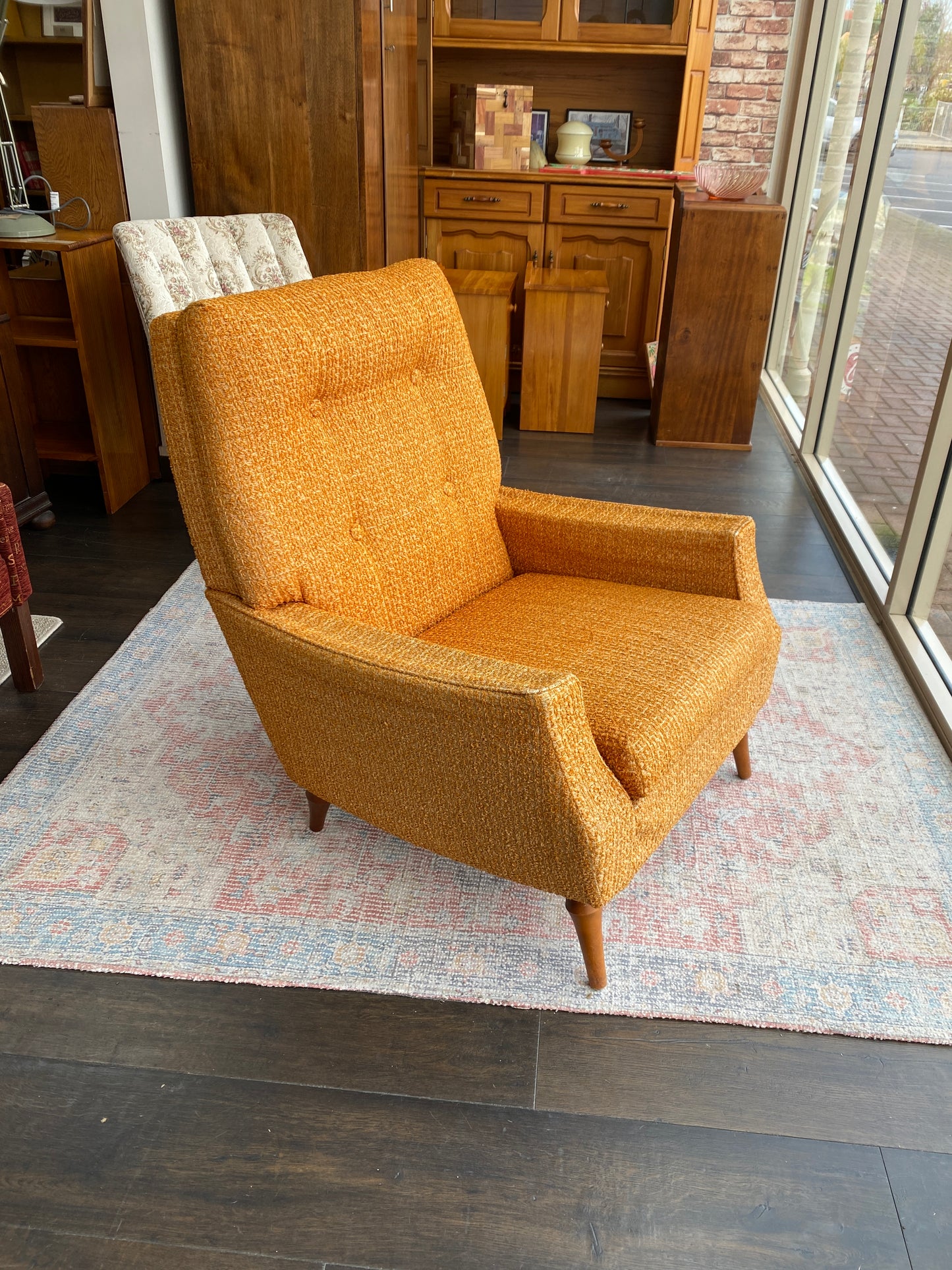 1970s Morgan Furniture Retro Armchair