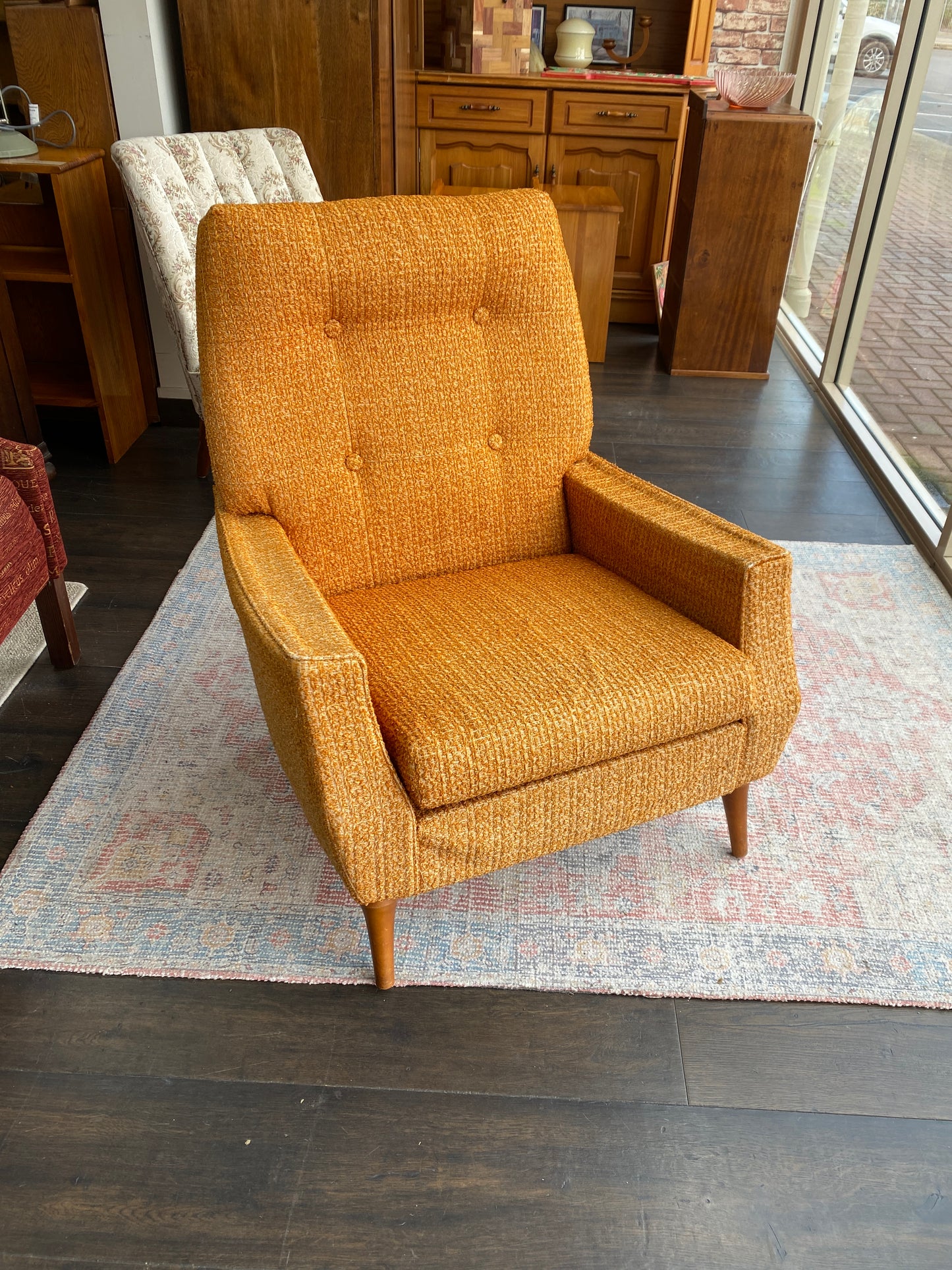 1970s Morgan Furniture Retro Armchair