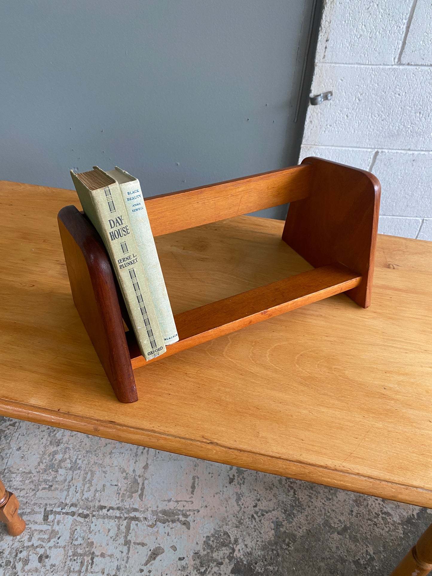 1970s Walnut Bookstand