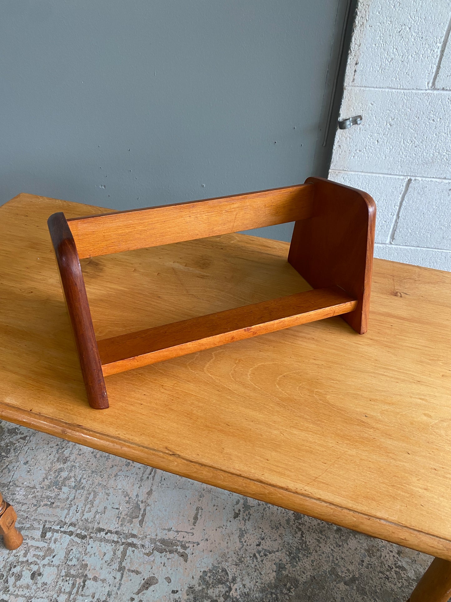 1970s Walnut Bookstand