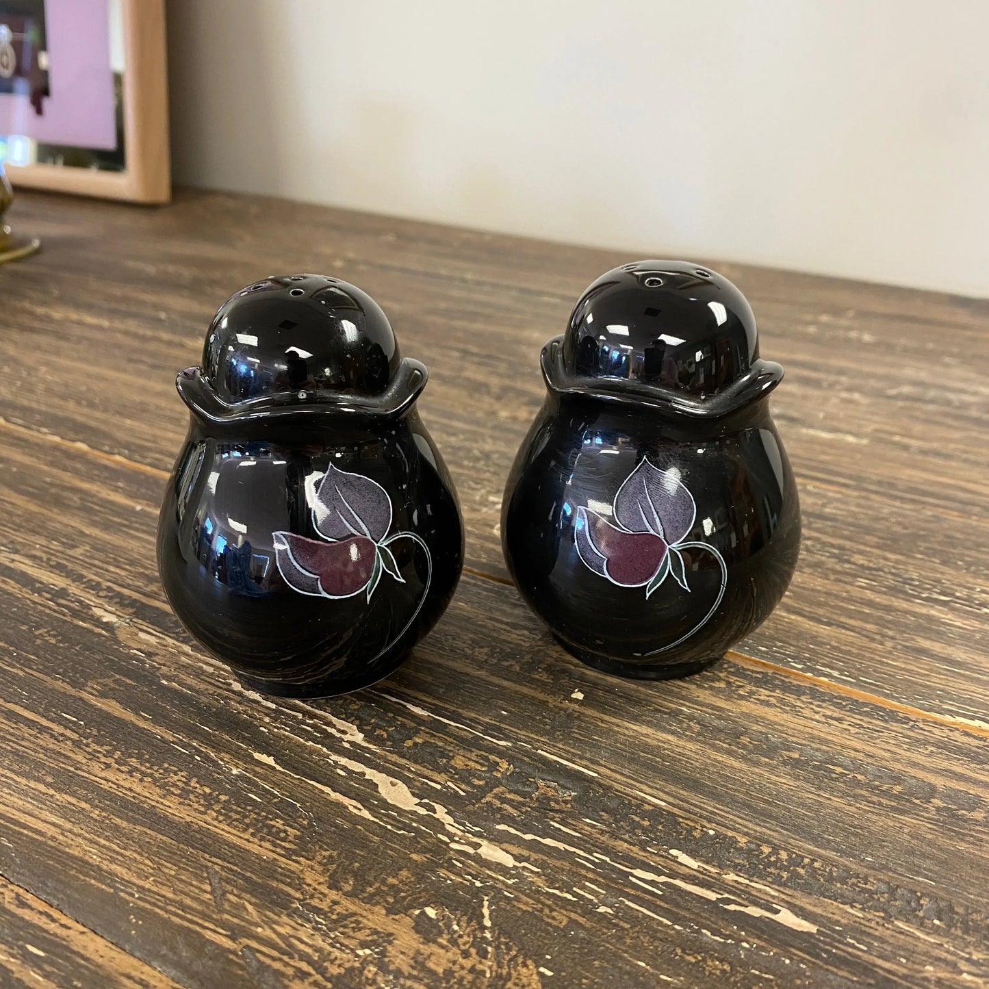 1980s Mikasa Japan Rondo Tango Salt & Pepper Shakers