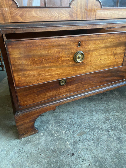 19th Century English Mahogany Secretaire