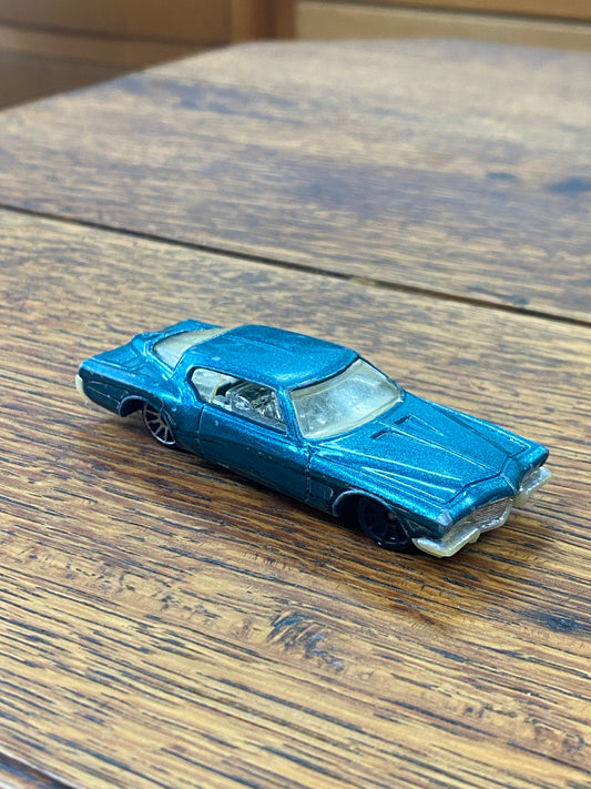 2005 Hot Wheels 1971 Buick Riviera Green-Blue