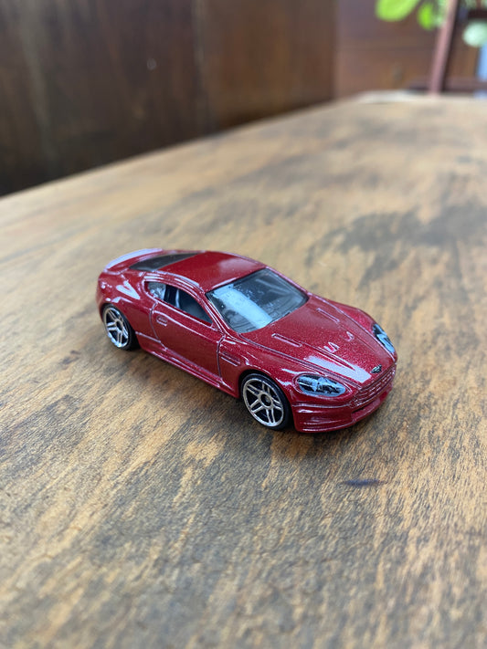 2010 Hot Wheels Aston Martin DBS Red