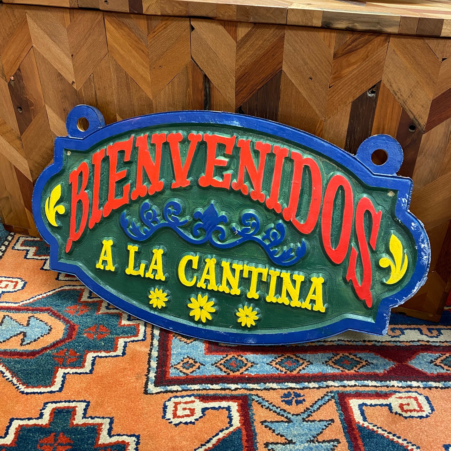 A La Cantina Restaurant Sign